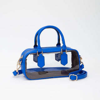 East - West Top Handle/Crossbody Bag: White - Shop Rust & Ruffles