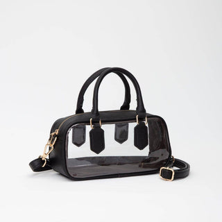 East - West Top Handle/Crossbody Bag: White - Shop Rust & Ruffles