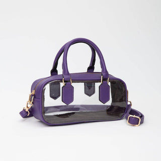 East - West Top Handle/Crossbody Bag: White - Shop Rust & Ruffles