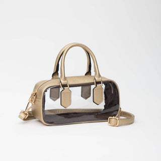 East - West Top Handle/Crossbody Bag: White - Shop Rust & Ruffles