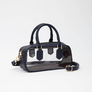 East - West Top Handle/Crossbody Bag: White - Shop Rust & Ruffles