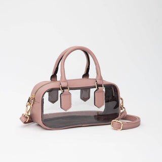 East - West Top Handle/Crossbody Bag: White - Shop Rust & Ruffles