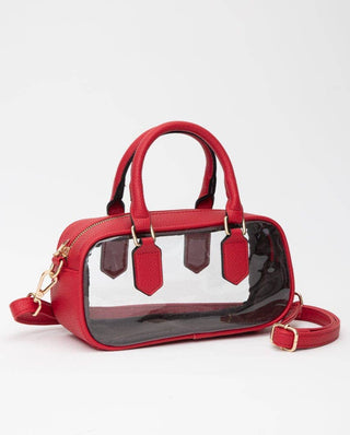 East - West Top Handle/Crossbody Bag: White - Shop Rust & Ruffles