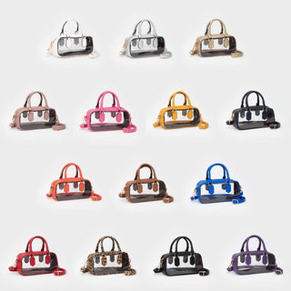 East - West Top Handle/Crossbody Bag: White - Shop Rust & Ruffles