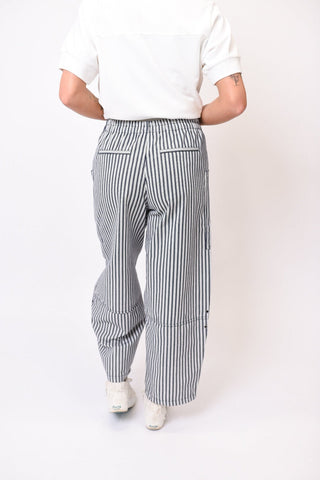 Easygoing Striped Barrel Pants - Shop Rust & Ruffles