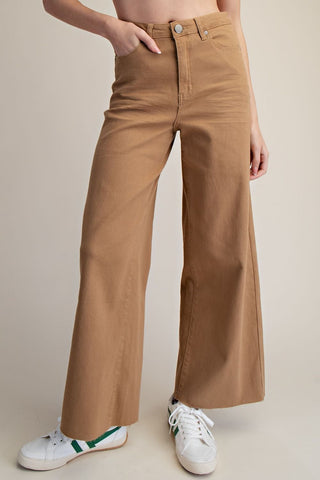 Ease Into It Pants in Pecan