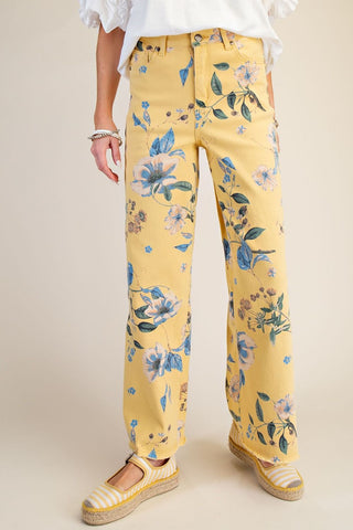 Sweet Sunshine Twill Pants