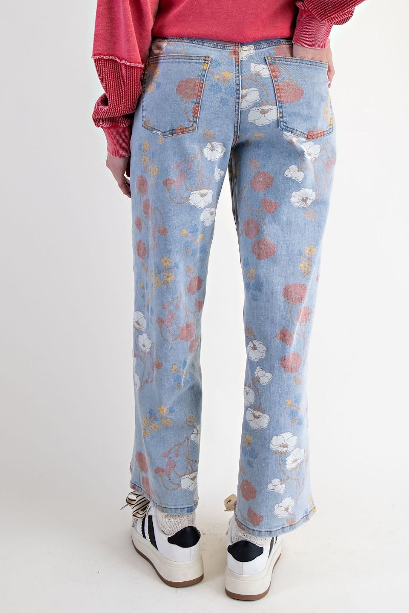Fadeaway Floral Jeans