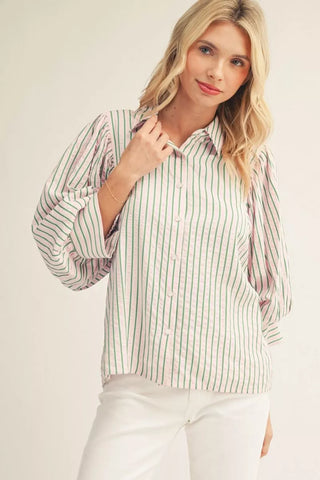 Vineyard Stripe Blouse