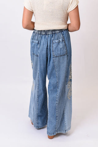 Effortless Edge Denim Pants - Shop Rust & Ruffles