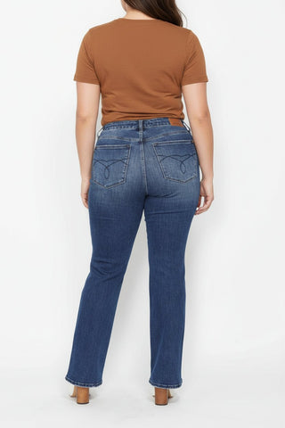 Embroidered Bootcut Judy Blue Jeans Curvy - Shop Rust & Ruffles