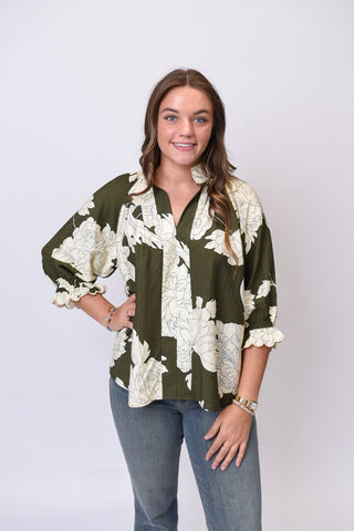 Enchanted Garden Blouse - Shop Rust & Ruffles