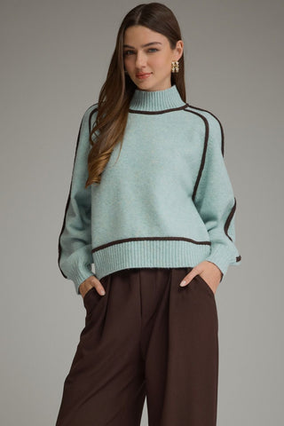 Cool Company Sweater in Blue