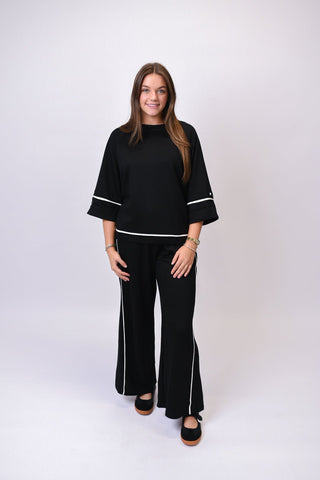 Everyday Motion Top in Black - Shop Rust & Ruffles