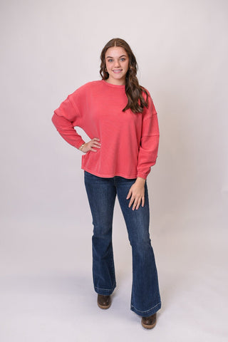 Everyday Rib Pullover - Shop Rust & Ruffles