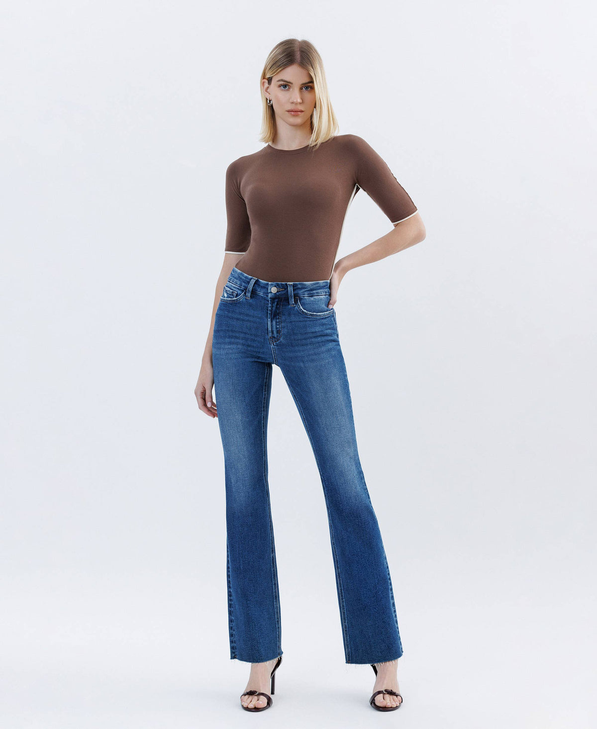 Diantha High Rise Bootcut Vervet Jeans