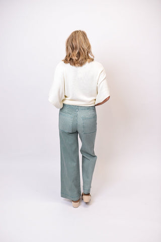 Feminine Intuition Gingham Plaid Pants - Shop Rust & Ruffles