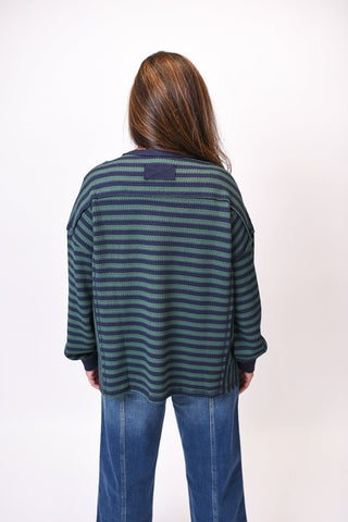 Fireside Night Striped Top - Shop Rust & Ruffles