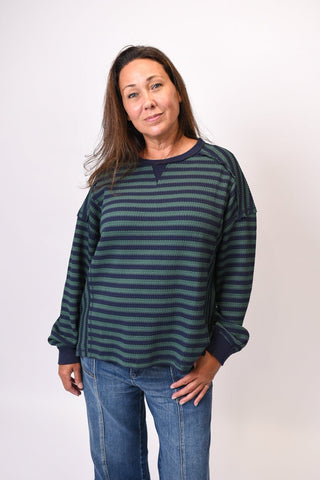 Fireside Night Striped Top - Shop Rust & Ruffles