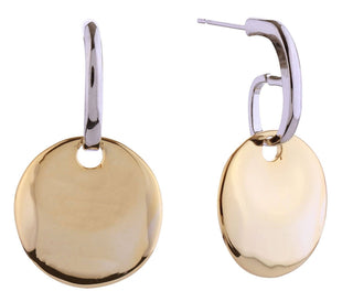 Flat Disk Dangle Post Earrings - Shop Rust & Ruffles