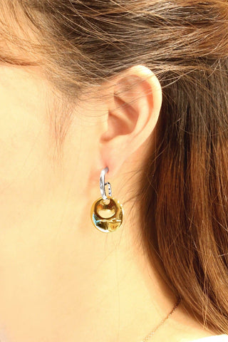 Flat Disk Dangle Post Earrings - Shop Rust & Ruffles