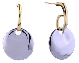 Flat Disk Dangle Post Earrings - Shop Rust & Ruffles