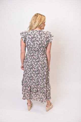Floral Frenzy Midi Dress - Shop Rust & Ruffles
