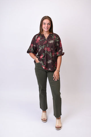 Floral Mood Blouse - Shop Rust & Ruffles