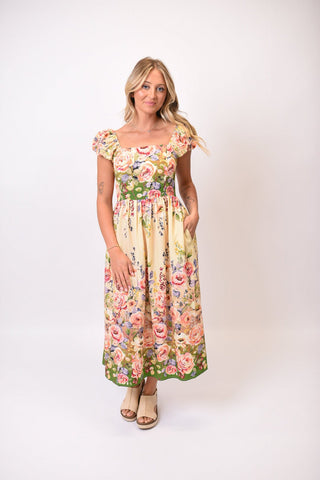 Floral Reverie Midi Dress - Shop Rust & Ruffles