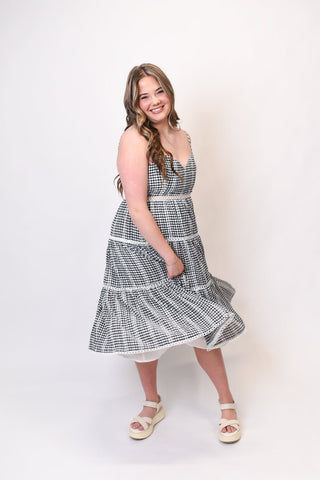 Forever Yours Gingham Sundress - Shop Rust & Ruffles