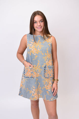 Forget Me Not Mini Dress - Shop Rust & Ruffles