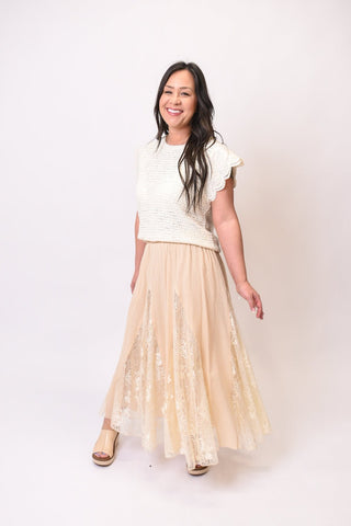 Free Spirit Lace Skirt - Shop Rust & Ruffles