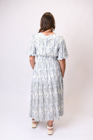 Fresh Air Floral Midi Dress - Shop Rust & Ruffles