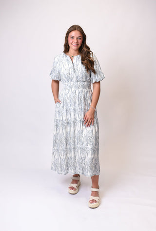 Fresh Air Floral Midi Dress - Shop Rust & Ruffles