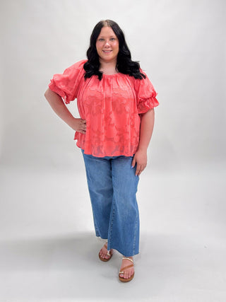 Fresh Start Floral Blouse - Shop Rust & Ruffles