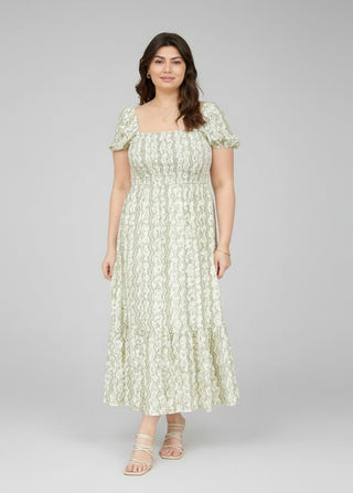 Garden Path Midi Dress Curvy - Shop Rust & Ruffles