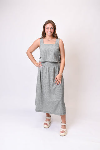 Garden Plaid Set in Black - Shop Rust & Ruffles