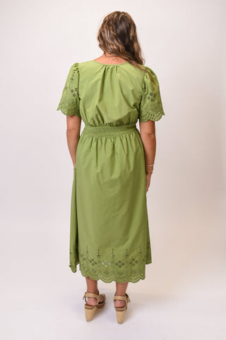 Garden Soiree Belted Midi Dress - Shop Rust & Ruffles