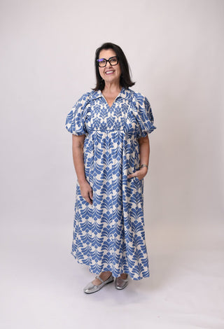 Garden Tide Midi Dress in Curvy - Shop Rust & Ruffles