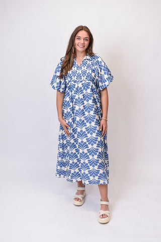 Garden Tide Midi Dress - Shop Rust & Ruffles