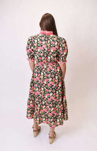 Garden Vows Floral Midi Dress - Shop Rust & Ruffles