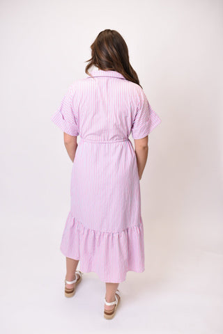 Garden Walk Striped Midi Dress - Shop Rust & Ruffles