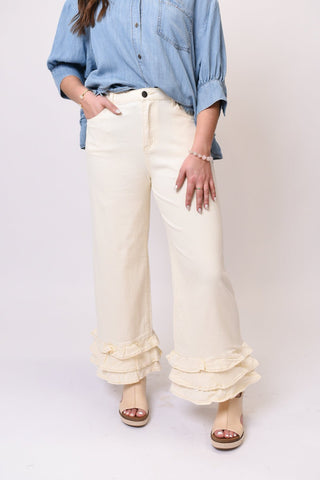 Garden Whimsy Ruffle Pants - Shop Rust & Ruffles