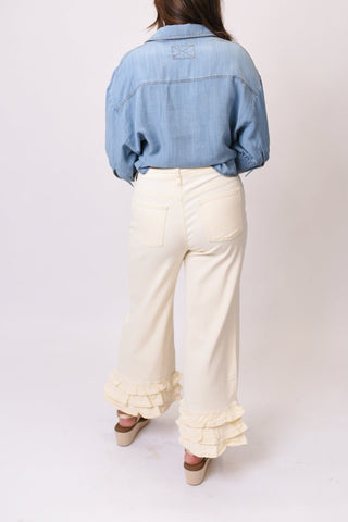 Garden Whimsy Ruffle Pants - Shop Rust & Ruffles