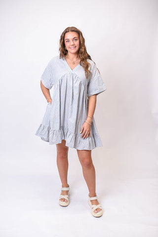 Getaway Striped Mini in Blue - Shop Rust & Ruffles