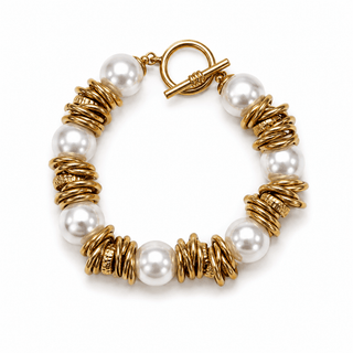 Gilded Spring Pearl Bracelet - Shop Rust & Ruffles