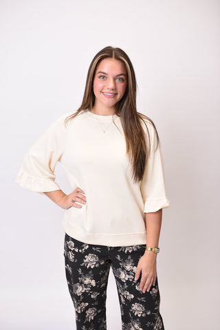 Good Idea Top in Cream - Shop Rust & Ruffles