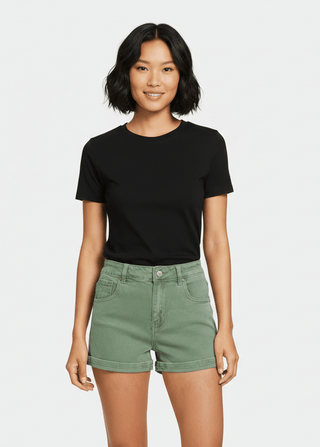 Good Mood Cuffed Shorts - Shop Rust & Ruffles