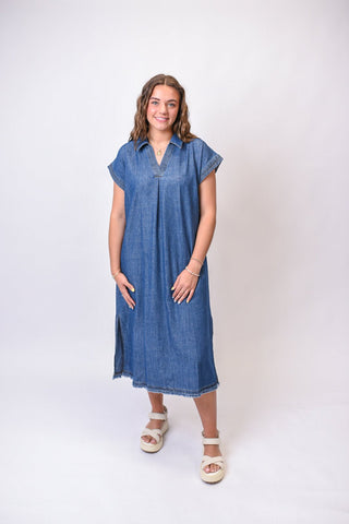 Grab And Go Midi Dress - Shop Rust & Ruffles