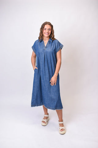 Grab And Go Midi Dress - Shop Rust & Ruffles